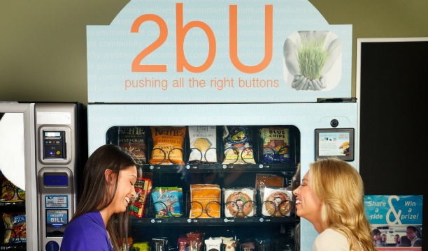 image of women at vending machine