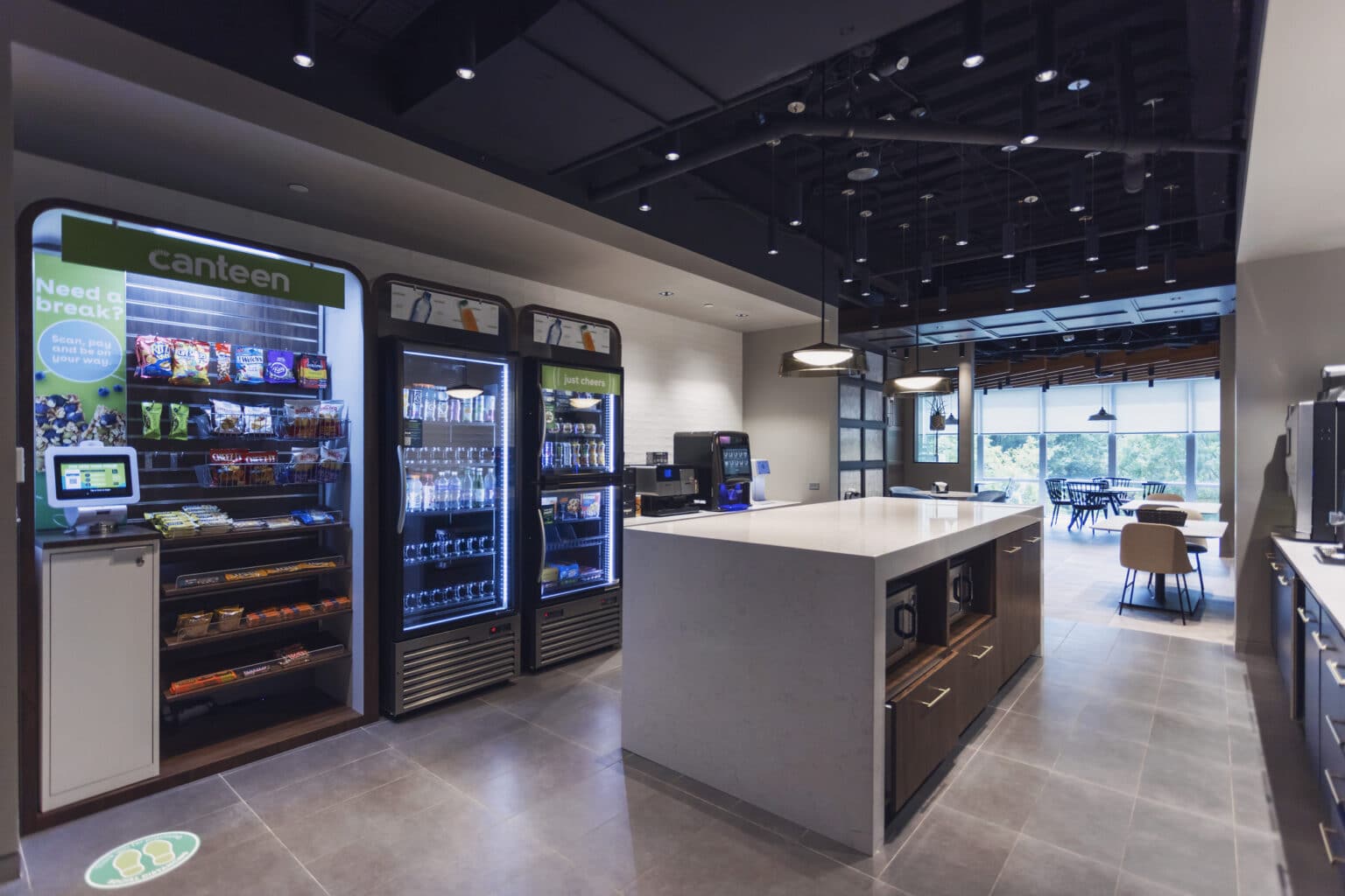 Solutions for any breakroom from vending to micro-markets - Canteen