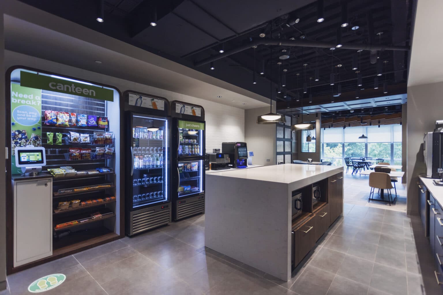 Solutions for any breakroom from vending to micromarkets Canteen