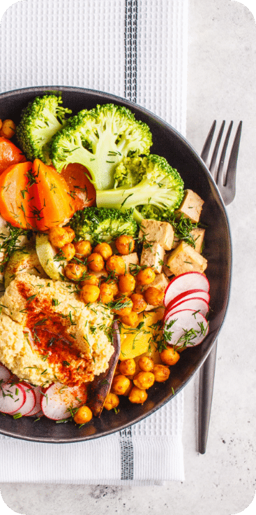 Mosaic Healthy Bowl, culinary concept