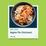 Apple Pie Oatmeal Recipe