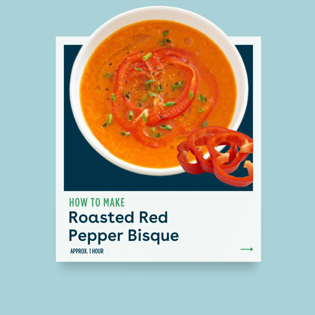 Roasted Red Pepper Bisque