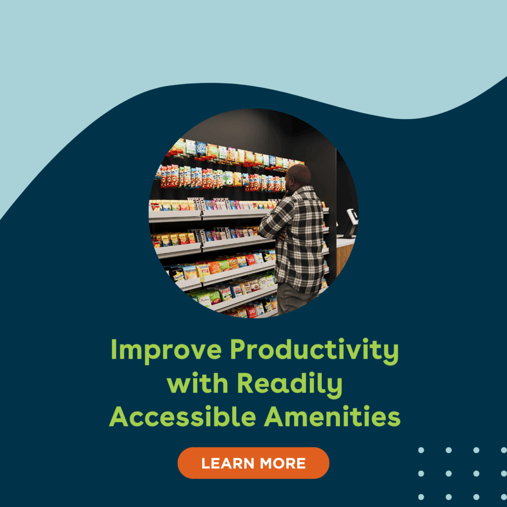 Improve Productivity with Readily Accessible Amenities Case Study