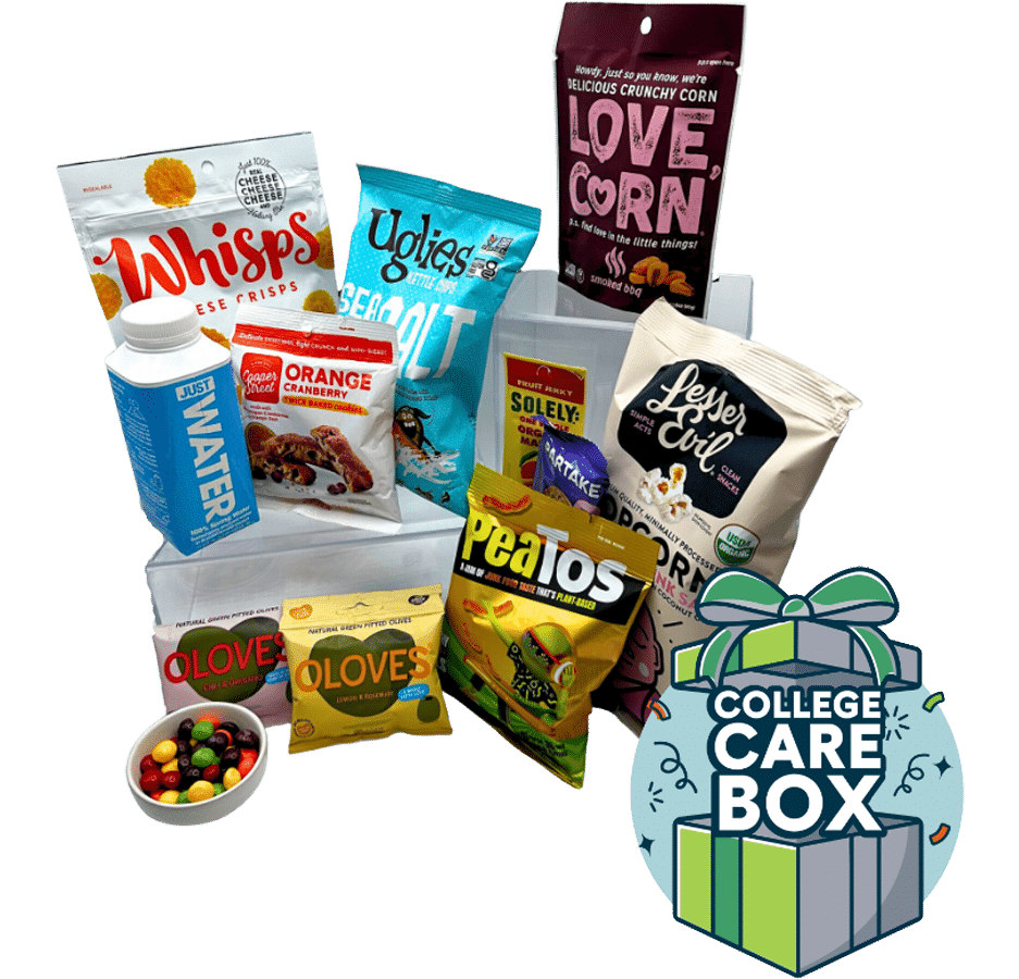 Canteen snack box, college care box, packaged snacks