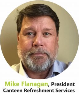 Mike Flanagan President Canteen Refreshment Services