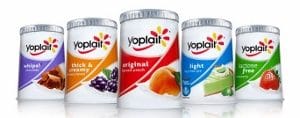 image of yoplait yogurts