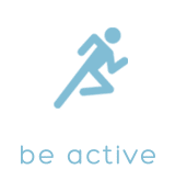 Be active with transparent background