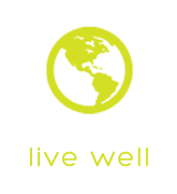 Live well icon with transparent background