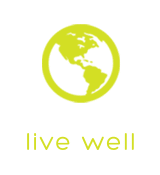 Live well icon with transparent background