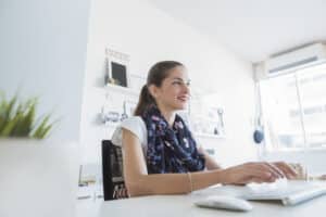 Ergonomic seating in workplace