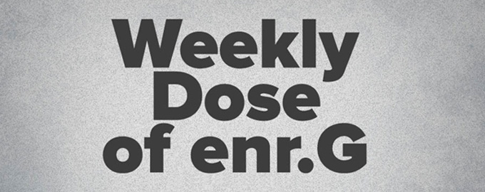 Website Featured - Weekly dose of enr.G